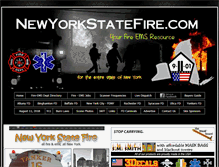 Tablet Screenshot of newyorkstatefire.com